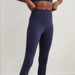 Aerie PLAY High Waisted 7/8 Leggings Navy